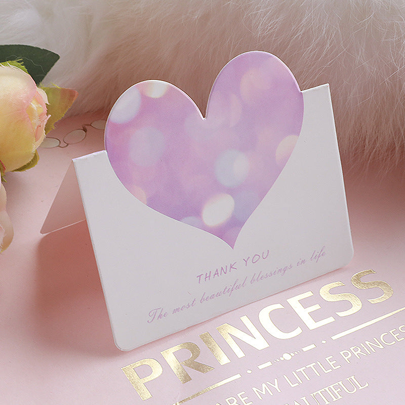 Wholesale of 10pcs/pack Mother's Day Love Paper Greeting Cards